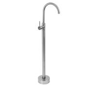 Rea Lungo rubinetto per lavabo a terra acciaio REA-B4305