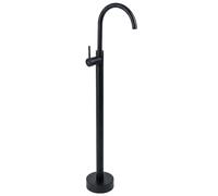 Rea Lungo rubinetto per lavabo a terra nero REA-B4302