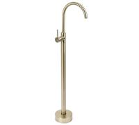 Rea Lungo rubinetto per lavabo a terra oro REA-B4304
