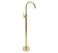 Rea Lungo rubinetto per lavabo a terra oro REA-B4307
