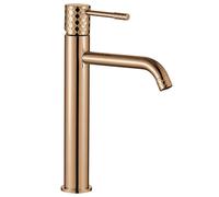 Rea Lungo rubinetto per lavabo verticale rame REA-B8996