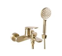 Rea Marco rubinetto per vasca e doccia a parete oro REA-B5942