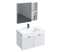Rea Mario set di mobili da bagno 58.5x46x39.5 cm sottolavabo sospeso bianco REA-M0005