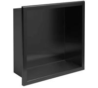 Rea mensola per nicchia 30 cm nero REA-05603