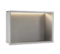 Rea mensola per nicchia 45 cm acciaio REA-08547