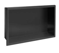 Rea mensola per nicchia 45 cm nero REA-05604