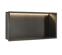 Rea mensola per nicchia 63 cm grafite REA-08563