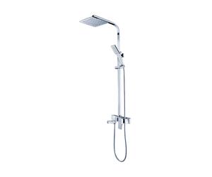 Rea Navarro set per vasca e doccia a parete con soffione cromo REA-P0802