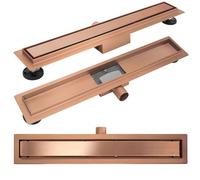 Rea Neox canalina lineare 60 cm rame REA-G4897