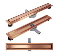 Rea Neox canalina lineare 80 cm rame REA-G4802
