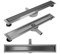 Rea - Neox Pro - Scarico lineare in titanio 60-60 x 11 x 6,5 cm