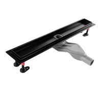 Rea Neox Superflow canalina lineare 70 cm nero REA-G7806