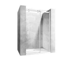 Rea Nixon-2 porta doccia 120 cm scorrevole cromo lucida/vetro trasparente REA-K5003