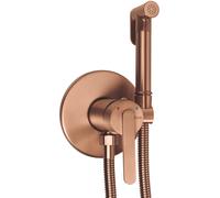 Rea Ontario rubinetto per bidet con set doccia da incasso rame REA-B4505