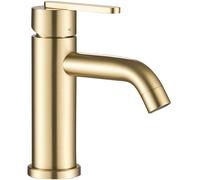 Rea Ontario rubinetto per lavabo verticale oro REA-B5505