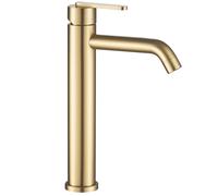 Rea Ontario rubinetto per lavabo verticale oro REA-B5509