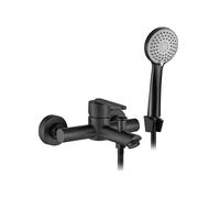 Rea Ontario rubinetto per vasca e doccia a parete nero REA-B5512