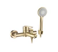 Rea Ontario rubinetto per vasca e doccia a parete oro REA-B5513