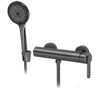 Rea Ontario Side rubinetto per doccia a parete grafite REA-B6551