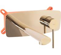 Rea Oval rubinetto per lavabo da incasso oro REA-B5125