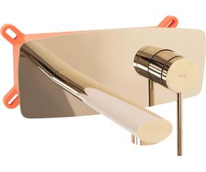 Rea Oval rubinetto per lavabo da incasso oro REA-B5125