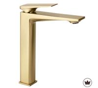 Rea Prime rubinetto per lavabo verticale oro REA-B6733