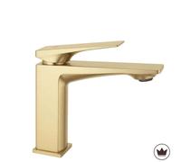 Rea Prime rubinetto per lavabo verticale oro REA-B6775