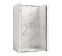 Rea Primo Swing porta doccia 80 cm a battente cromo lucida/vetro trasparente REA-K2563
