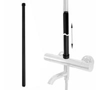 Rea - Prolunga Per Set Vasca/Doccia Black 60cm Tubo Per Braccio Di Prolunga Per Soffione Doccia (Nero Opaco) 2,2 X 2,2 X 61,5 cm