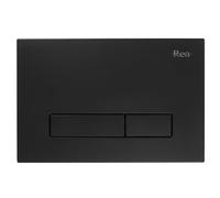 Rea HD placca di comando per WC nero REA-E0633