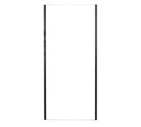 Rea Rapid parete doccia 100 cm nero opaca/vetro trasparente REA-K6423