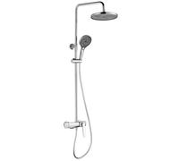 Rea Rebel set doccia a parete con soffione cromo REA-P2415