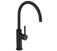 Rea Rivo rubinetto da cucina verticale nero REA-B9341
