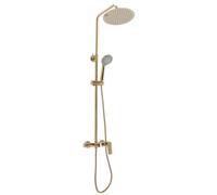 Rea Roger set per vasca e doccia a parete oro REA-P0692