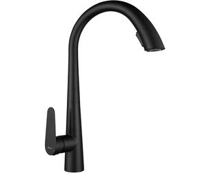 Rea Ross rubinetto da cucina verticale nero REA-B5313