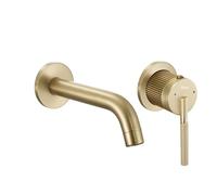 Rea Argon rubinetto per lavabo a parete oro REA-B7808