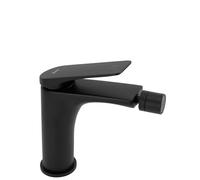 Rea Rubinetto bidet AVALON BLACK Miscelatore monocomando in ottone per WC Bagno (Nero opaco)