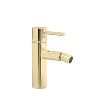 Rea - Rubinetto Bidet Tess L.Gold Miscelatore Monocomando In Ottone Per Wc Bagno (Oro) 12 X 4,5 X 18,5 cm