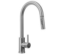 Rea - Rubinetto Da Cucina Fresh, Nichel Spazzolato, 25,5X5,5X39,5Cm