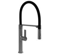 Rea Lago rubinetto da cucina verticale grafite/grigio REA-B9335
