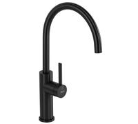Rea Rivo rubinetto da cucina verticale nero REA-B9341