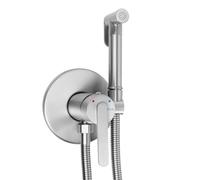 Rea - Rubinetto per bidet Ontario con spazzola in nichel