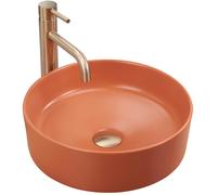 Rea Sami lavabo 36x36 cm rotonda da appoggio opaca REA-U4566