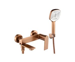 Rea Storm rubinetto per vasca e doccia a parete rame REA-B3003