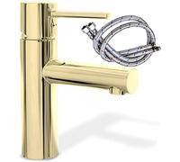 Rea Tess rubinetto per lavabo verticale oro REA-B8865