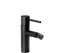 Rea - Tess Rubinetto Bidet Nero Miscelatore Monocomando In Ottone Per Wc Wc Bagno (Nero Opaco) 12x4,5x18,5cm