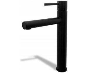 Rea Tess rubinetto per lavabo verticale nero REA-B0229