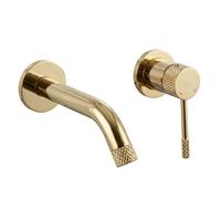 Rea Venti rubinetto per lavabo da incasso oro REA-B9754