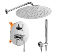 Rea Venti set doccia da incasso con soffione oro REA-P8714