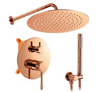 Rea Venti set doccia da incasso con soffione rame REA-P8712